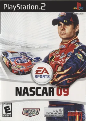 NASCAR 09 box cover front